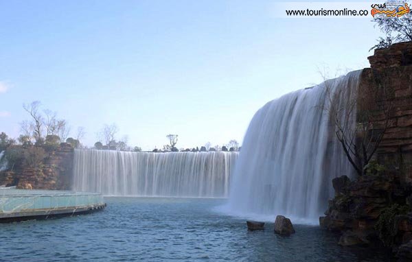 آبشار ساخت چین +تصاویر