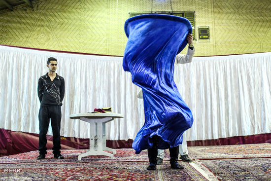 اجرای سیرک در کهریزک +عکس