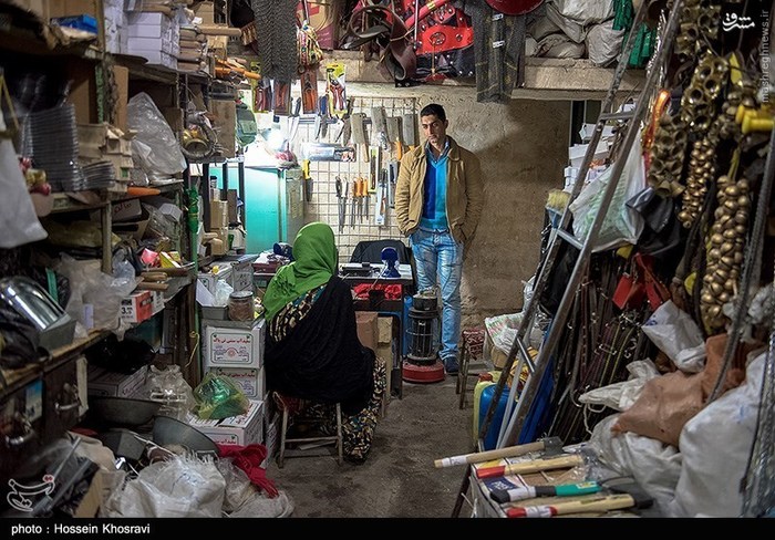 حریق در یک قدمی بازار وکیل شیراز +عکس