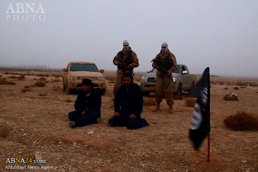 اعدام مردان اهل سنت سوریه به دست داعش + تصاویر