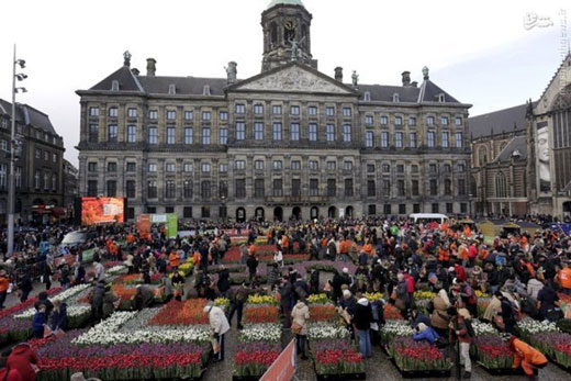 روز ملی لاله‌ها در هلند + تصاویر