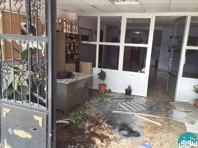 اصابت خمپاره به مدرسه‌ای در استان کیلیس +تصاویر