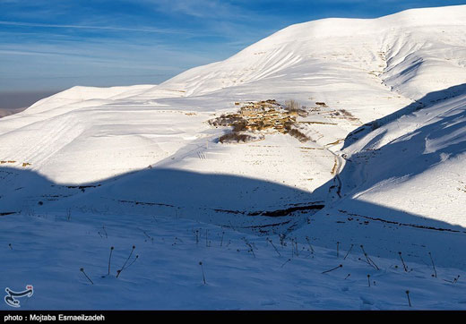 طبیعت برفی آذربایجان غربی + تصاویر