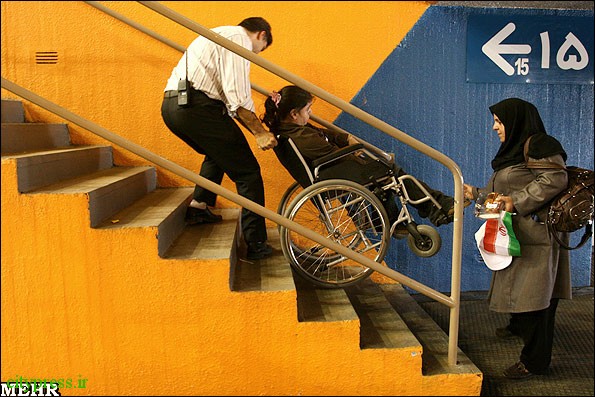 دسترسی معلولان به مترو مناسب نیست/ارائه گزارش مناسب سازی معابر