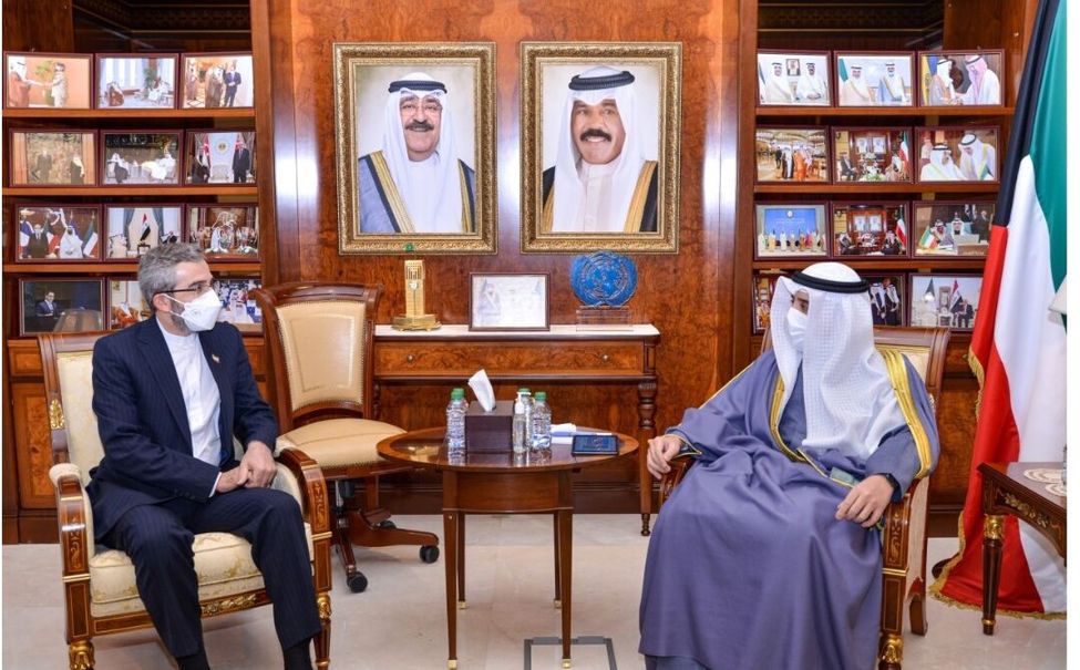 دیدار معاون وزیر خارجه ایران با وزیر خارجه کویت