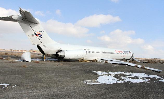 هواپیمای سانحه دیده زاگرس دو روز پس از حادثه