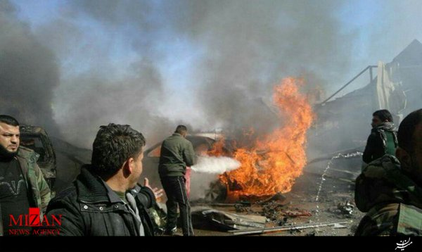 انفجار نزدیک حرم حضرت زینب در دمشق/12 شهید و ده ها تن زخمی شدند+فیلم و عکس