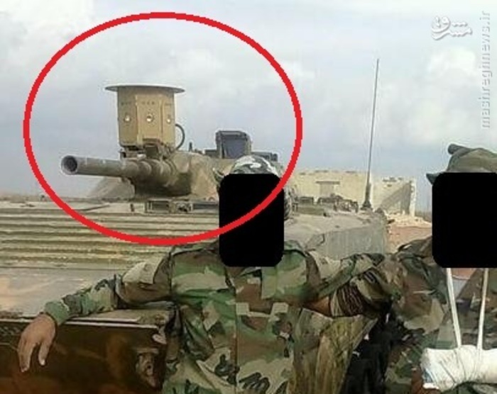 سامانه جدید حفاظتی برای تانک های سوری +تصاویر