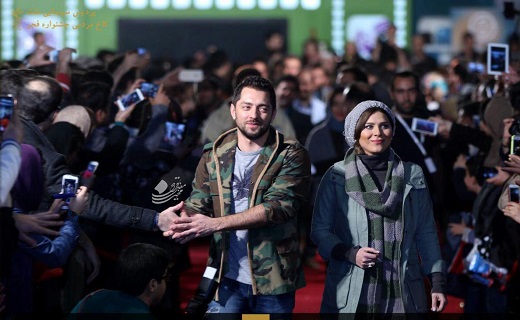 سحر دولتشاهی و رادان در جشنواره + عکس