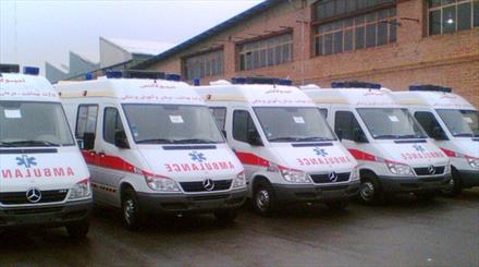۱۰ دستگاه آمبولانس تحویل هلال احمر فلسطین شد