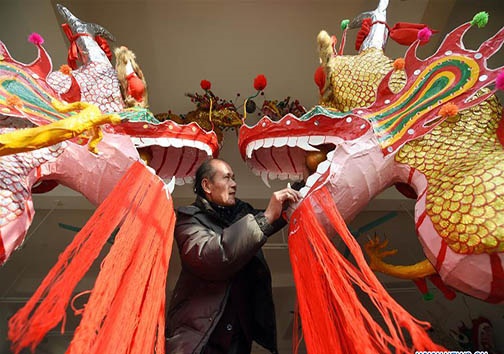 ساخت اژدهای پائولونگ در چین + تصاویر