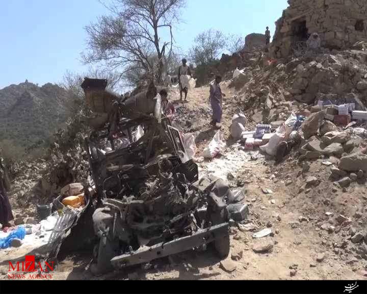 جنگنده‎های عربستان 25 نفر را در استان صعده قتل عام کردند+عکس