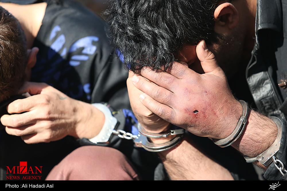 دستگیری سارقین در تهران +تصاویر