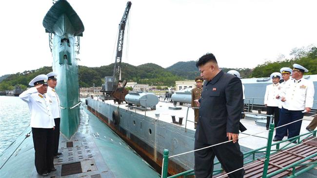 یک فروند زیردریایی کره شمالی ناپدید شده است +عکس
