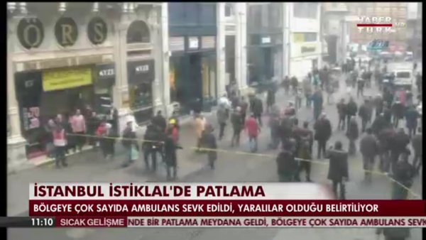 انفجار مهیب در مرکز استانبول/ چند زخمی تاکنون