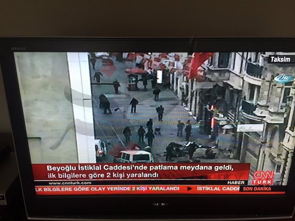 اولین تصاویر انفجار مرگ بار در مرکز خرید استانبول