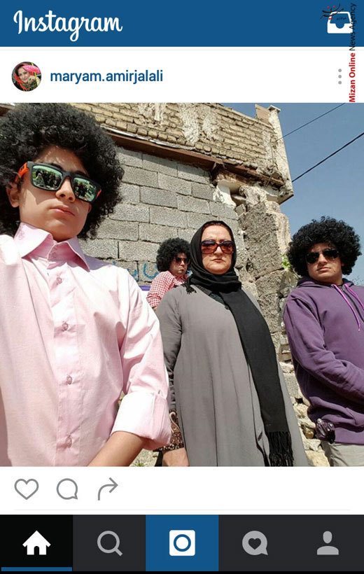 پسران مریم امیر جلالی در تله فیلم جدید + تصاویر