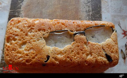 نان با طعم عینک+ عکس
