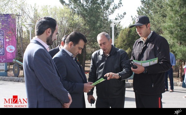بازدید معاونت اجتماعی دادگستری اصفهان از کمپ کمیته ایمنی و حوادث
