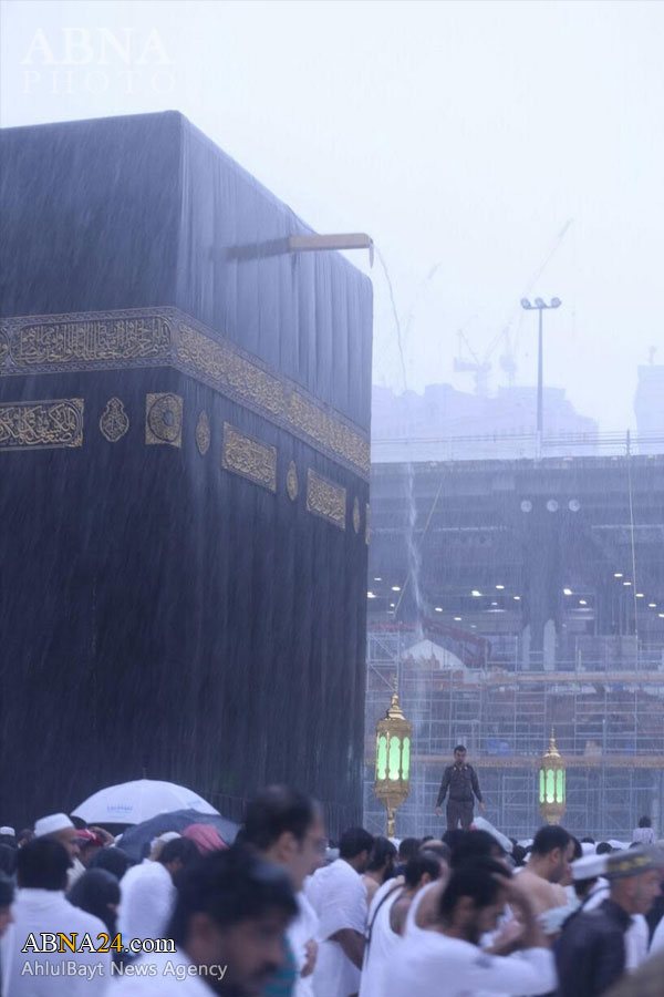 بارش شدید باران در مکه +تصاویر