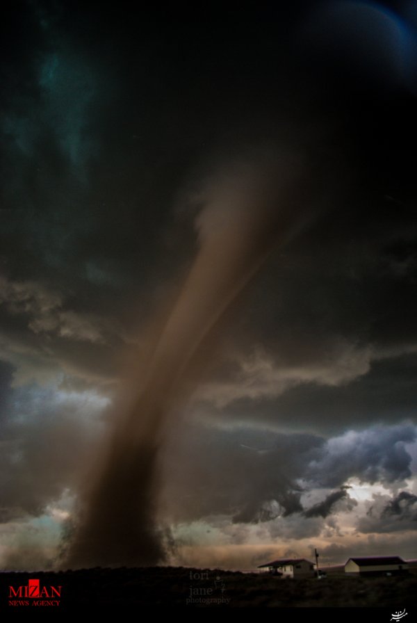 گردباد مهیب کلورادو آمریکا را در نوردید + عکس