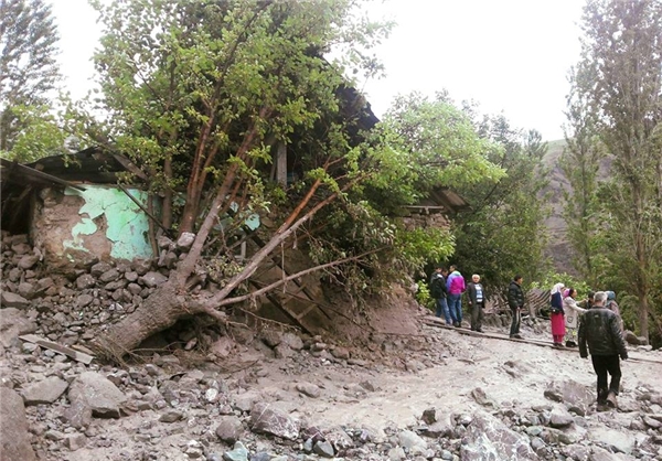 سیل در تاجیکستان بیش از هزار منزل مسکونی را تخریب کرد+تصاویر
