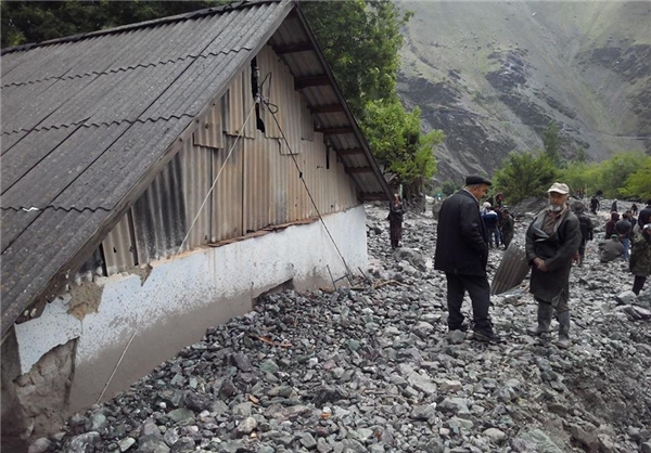 سیل در تاجیکستان بیش از هزار منزل مسکونی را تخریب کرد+تصاویر