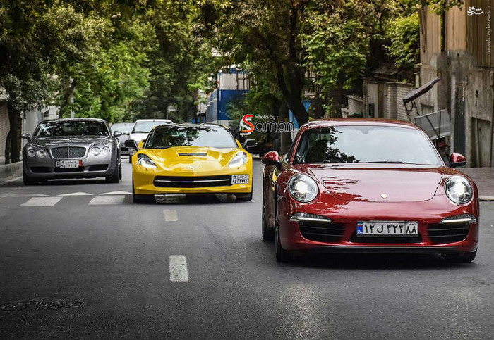 خودروهای میلیاردی در تهران +عکس