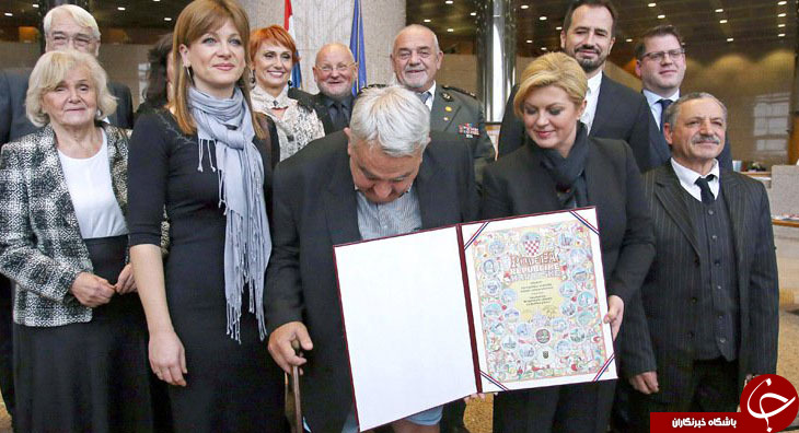 وقتی رئیس‌جمهور کرواسی با سوپر مدل آمریکایی اشتباه گرفته شد +عکس