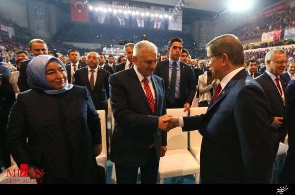 بینالی یلدریم رهبر حزب حاکم و نخست وزیر جدید ترکیه شد/ داود اوغلو، رسماً استعفا داد
