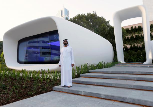 رونمایی از نخستین ساختمان ساخته شده با چاپگر سه بعدی دنیا در دبی