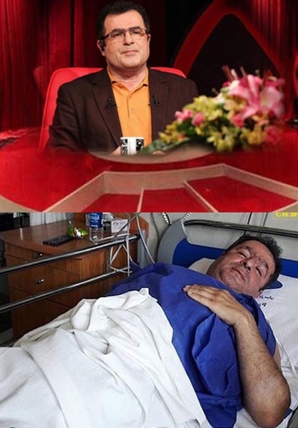 مجری سابق برنامه هفت روی تخت بیمارستان +تصاویر