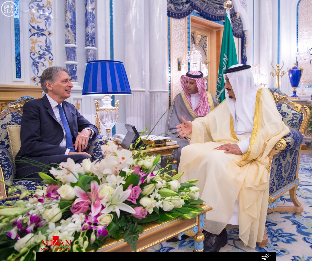 وزیر خارجه انگلیس و شاه عربستان درباره تحولات منطقه گفت‎وگو کردند
