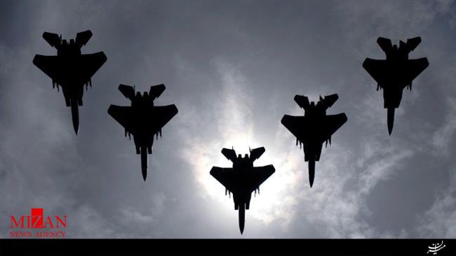 جنگنده‎های آمریکایی از طریق هوا سلاح برای تروریست‎ها در سوریه پرتاب کردند