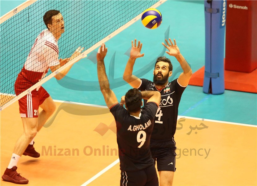 تصاویر پیروزی شیرین والیبالیست‌های ایران برابر لهستان