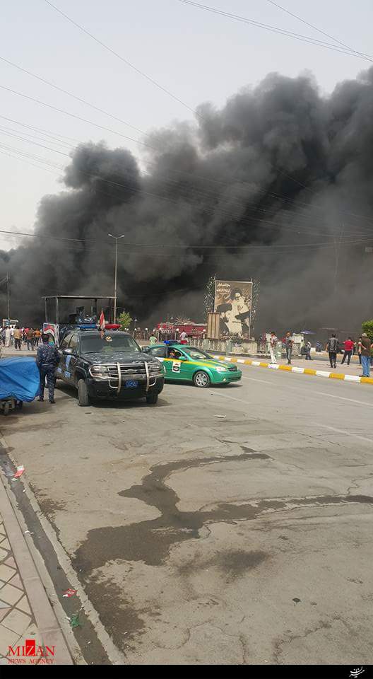 گزارش تصویری از انفجار مرگبار بغداد