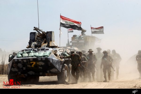 تیپ هشتم ارتش عراق 2 منطقه راهبردی فلوجه را آزاد کرد