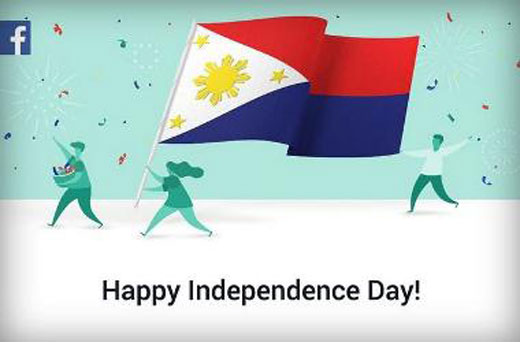 گاف فیس بوکی در سالروز استقلال فیلیپین