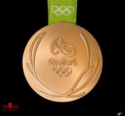 از مدال طلای المپیک 2016 رونمایی شد+ تصاویر