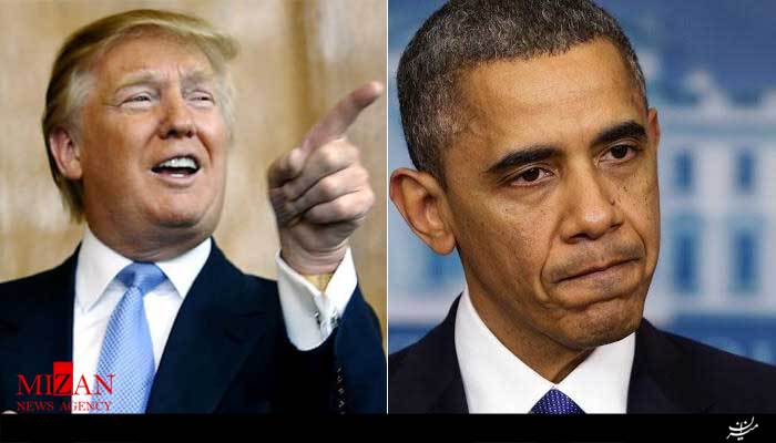 ترامپ اوباما را «رئیس جمهور مزخرف» خواند