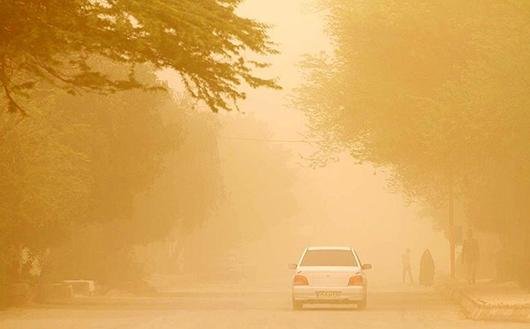 گرد و غبار و شرایط بحرانی هوا در کرمانشاه و ایلام/ ریزگردها وارد تهران می شوند