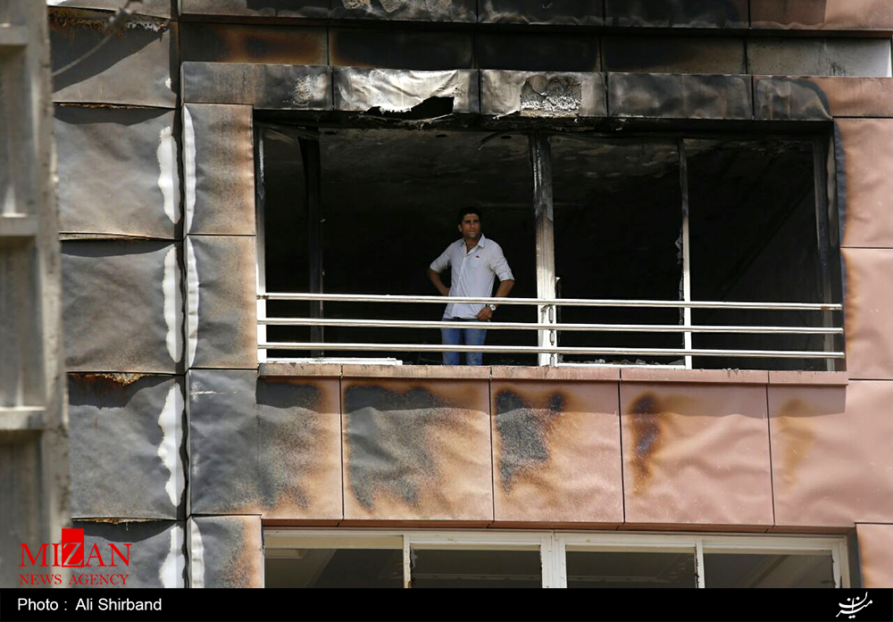 تصاویر محل انفجار مهیب گاز در منطقه شهران