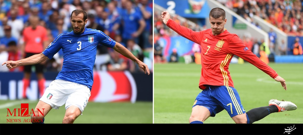 ترکیب تیم‌های ایتالیا و اسپانیا مشخص شد