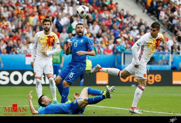 ایتالیا 2-0 اسپانیا؛ کیف کونته کوک شد