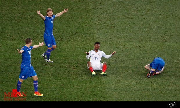 ایسلند 2-1 انگلیس؛ وداع شایسته 