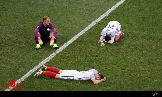 ایسلند 2-1 انگلیس؛ وداع شایسته 