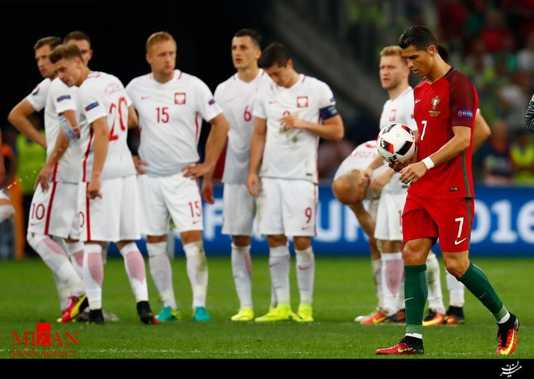صعود پرتغال به جمع ۴ تیم / لهستان حیف شد