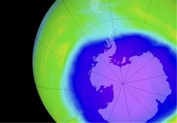 لایه اوزون در قطب جنوب در حال ترمیم است