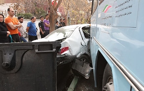 مرگ هفت تهرانی در تصادف با اتوبوس های شرک واحد/ سرعت رانندگان اتوبوس کنترل می شود