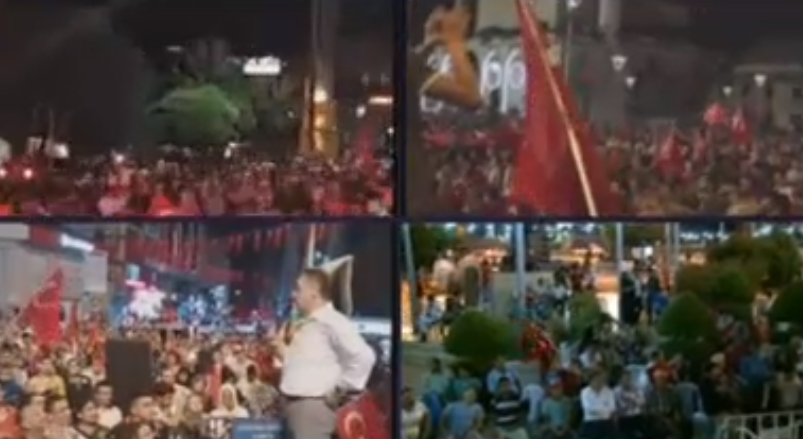 پنج روز پس از کودتا؛ پایکوبی خیابانی طرفداران اردوغان + تصاویر